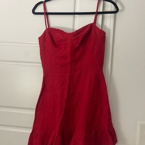 Red Reformation Mini Dress
